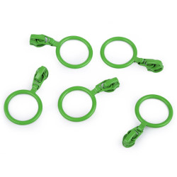Curseur boucle spécial FE nylon taille 3 vert