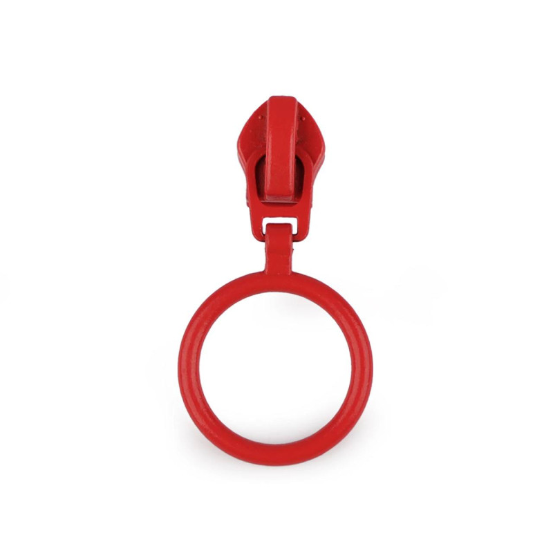 Curseur boucle spécial FE nylon taille 5 rouge