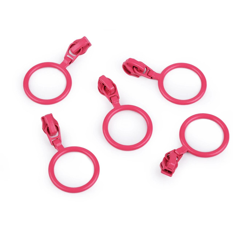 Curseur boucle spécial FE nylon taille 3 rose