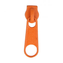 Curseur orange arrondi FE nylon taille 5