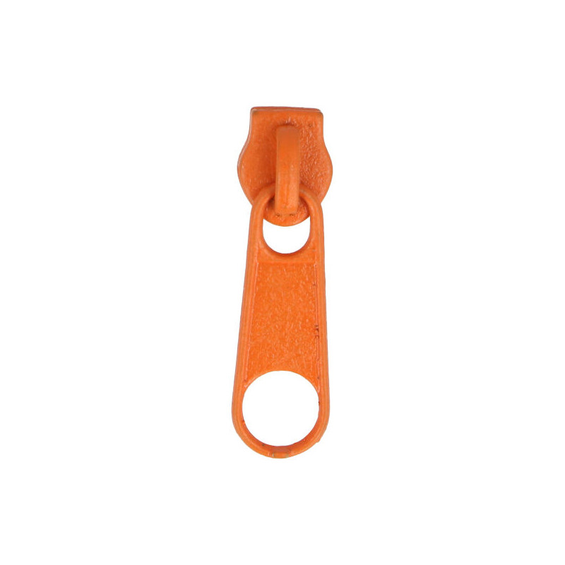 Curseur orange arrondi FE nylon taille 5