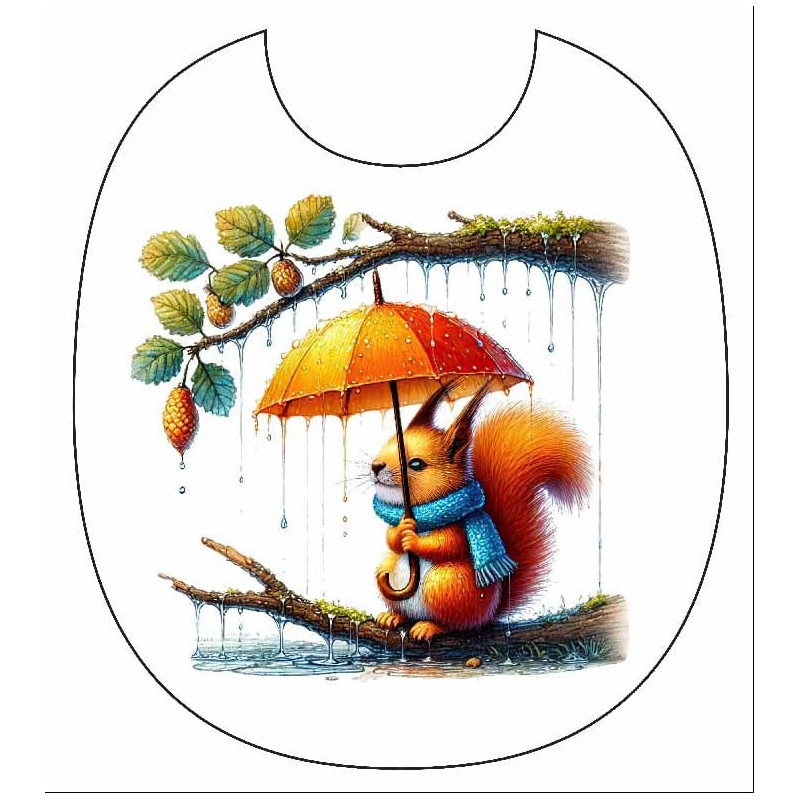 PANNEAU BAVOIR MICROFIBRE ECUREUIL 27x32cm