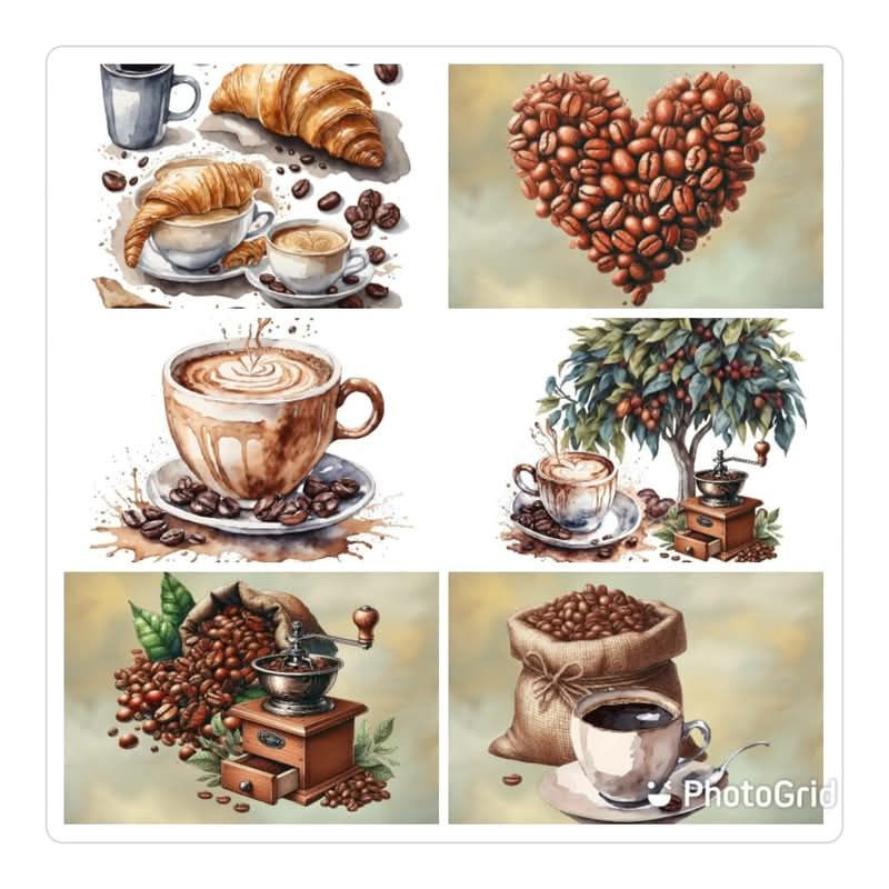 LOT DE 6 PANNEAUX MICROFIBRE CAFE 25X25 cm