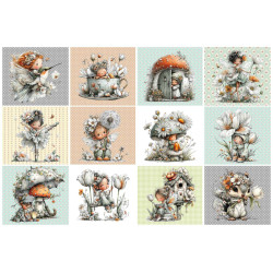 FEE PASTEL 12 panneaux...