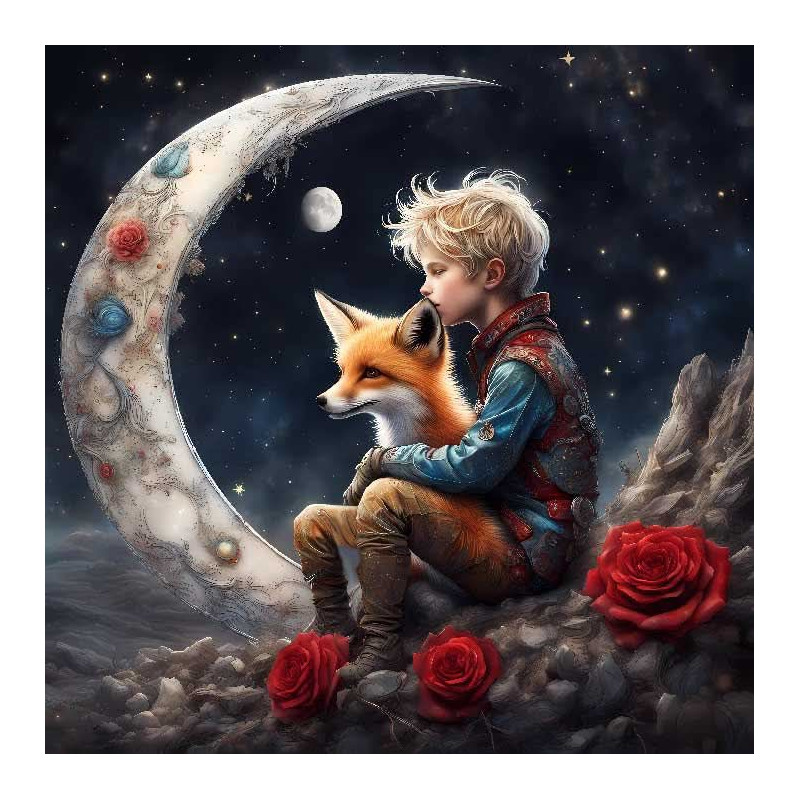 panneau 15x15 cm velours tapissier PRINCE