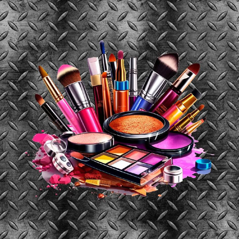 panneau 15x15 cm velours tapissier maquillage loft