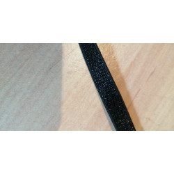 Elastique noir paillettes 10 mm