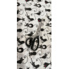 Chats coeurs coton oeko tex