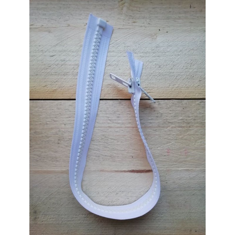 Fermeture éclair Double Sens Plastique 6 Mm – Longueur 40 Cm à 1 M, Qualité Européenne, Pour Veste Sac