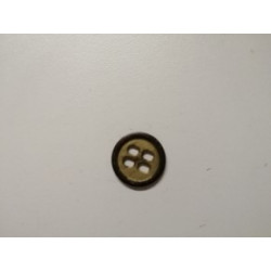 bouton métal vieilli 1.5 cms