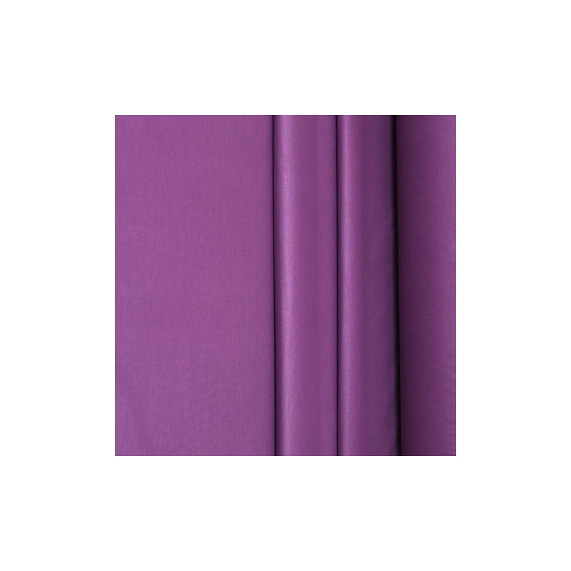 Coton uni violet oeko tex