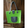 Kit sac feutrine vert et gris