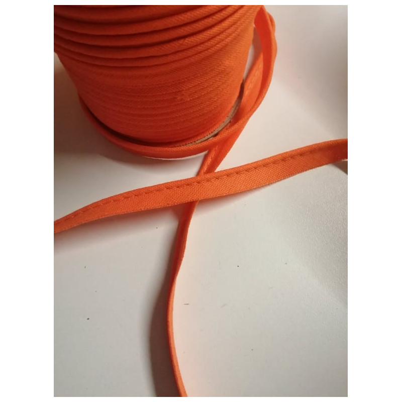 Passepoil coton orange