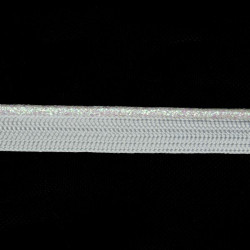 PASSEPOIL blanc blanc lurex 10 mm