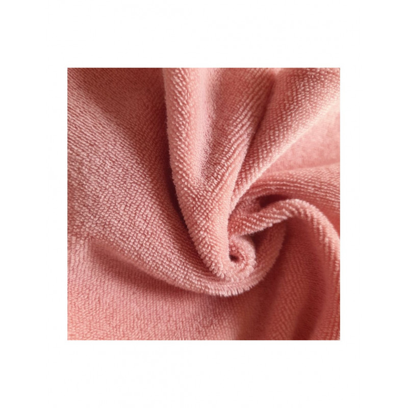 Eponge jersey coton rose