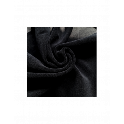 Eponge jersey coton noire