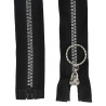 Fermeture éclair DIAMANTS séparable noire 16 cm