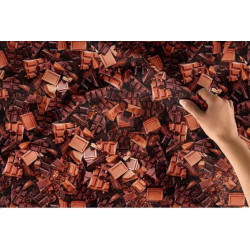 Coton premium chocolat
